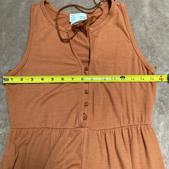 Anthropologie Saturday Sunday Marina Tiered Sleeveless Wide Leg Jumpsuit…XS - Picture 10 of 14